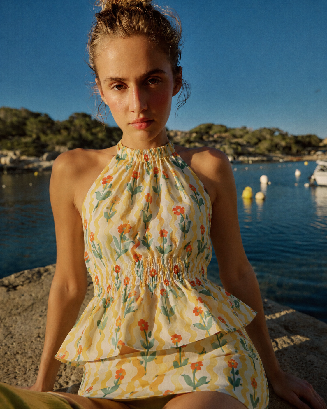 yellow-floral-cotton-co-ord-set