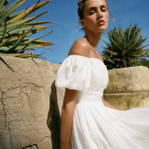 Lvory Muse Off-Shoulder Maxi Dress